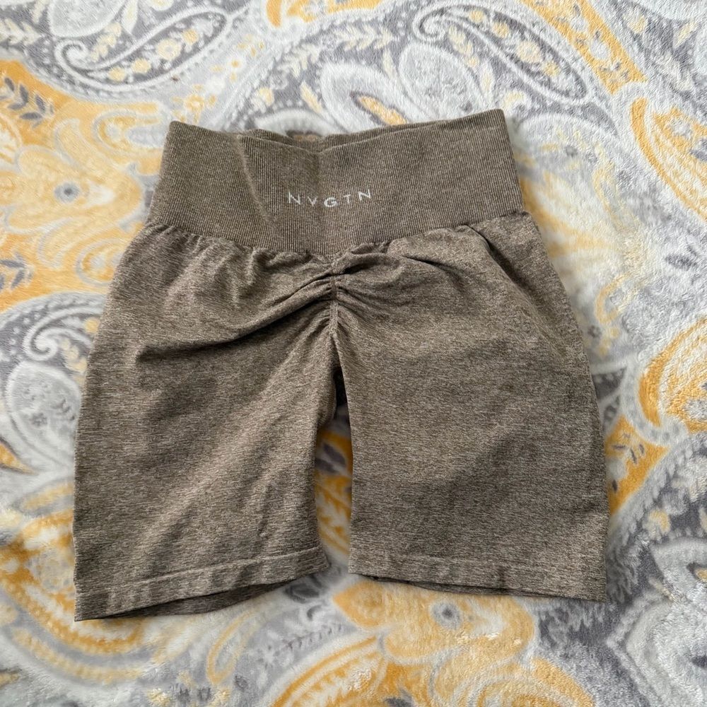 NVGTN Women's Brown Shorts medium